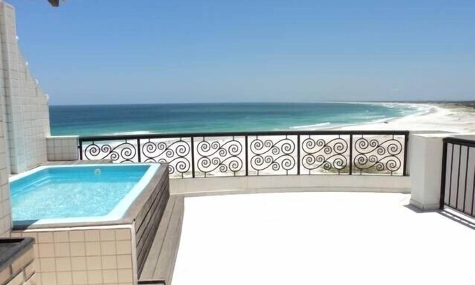 Centro Apartment | Stunning Oceanfront Getaway in Orla da Praia Grande