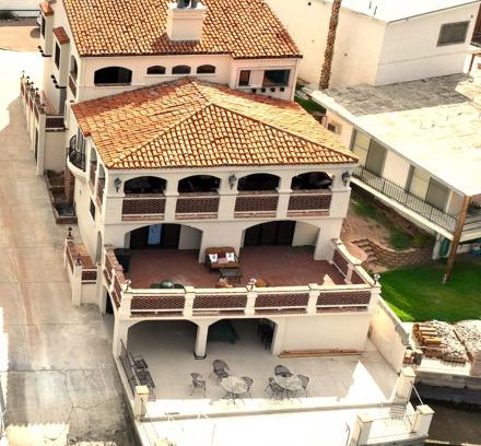 Parker Strip House | Idyllic Hacienda by the River with Private Dock & Ocean Views