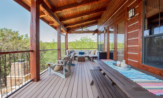 Jonestown House | Idyllic Hill Country Retreat with Panoramic Lake Travis Views