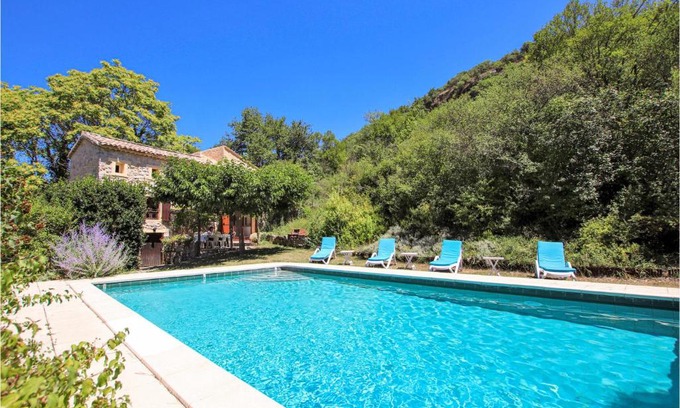 Curnier House | Inviting Home in Curnier with Pool & Family-Friendly Features