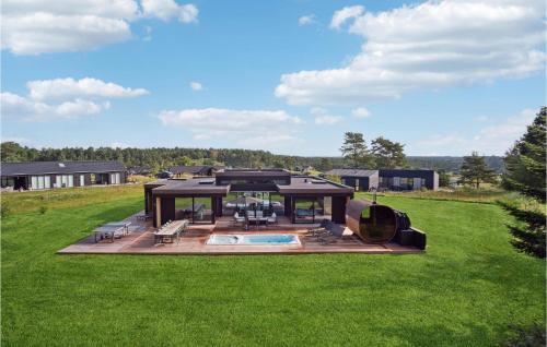 Egsmark Strand House | Modern Ebeltoft Home with Pool and Kitchen Amenities