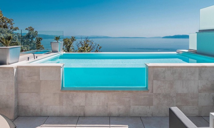 Pobri House | Spacious 3 Bedroom Retreat with Ocean View in Opatija