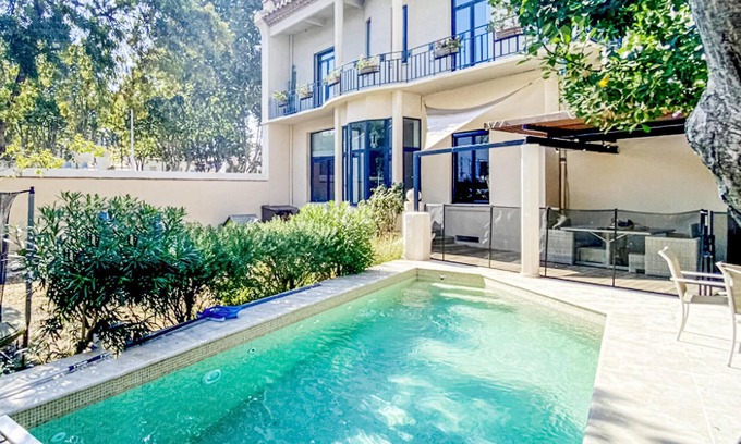 La Gare House | Family-Friendly Getaway with Pool in Perpignan