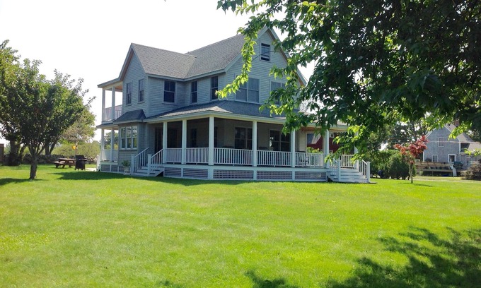 Block Island House | Prime Location Retreat with Pool and Spa Amenities