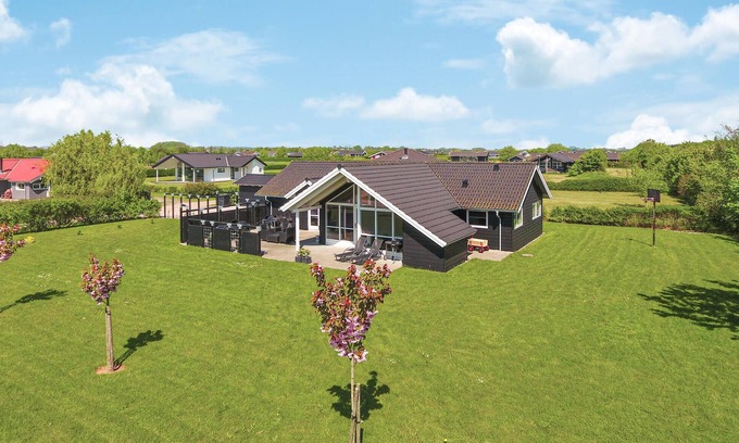Skovmose House | Elegant 3-Bedroom Retreat in Sydals with Ocean View