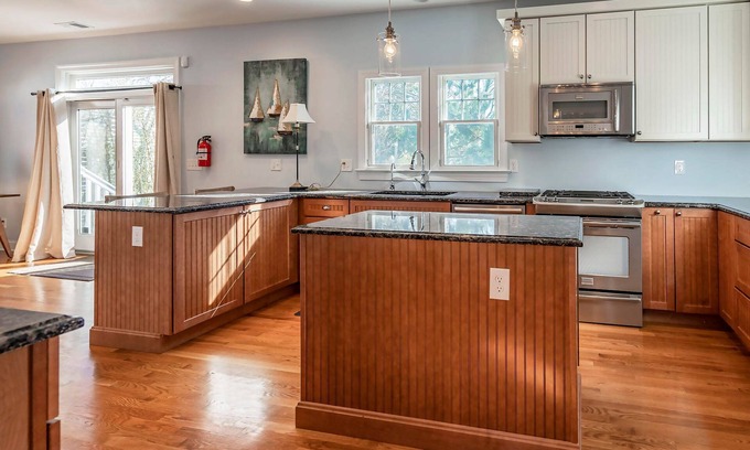 Spring Lake House | Inviting Home with Lake Views Just Steps from Beach & Pool