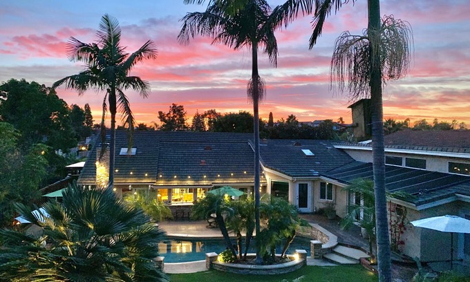 Carlsbad House | Serene Home with Private Pool and Oceanfront Views