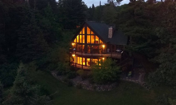 Chief Lake Cabin | Scenic Lake Home on Lac Courte Oreilles - 9.6/10 Rated Stay