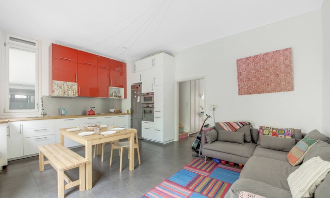 19th Arrondissement Apartment | Gorgeous loft in Paris with private garden