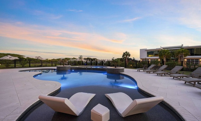 Four Mile Village House | Elegant Miramar Beach Home with Private Pool & Ocean Views