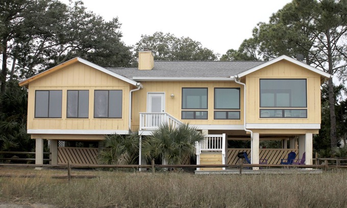 Oceanmarsh Subdivision House | Unforgettable Marsh Views with Pool & Pet-Friendly Amenities