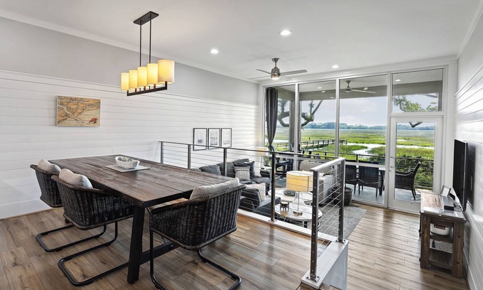 Seabrook Island Condo | Idyllic Marsh Views - 3BR with Pool & Pier Access