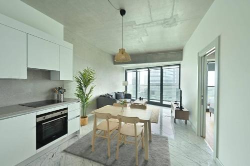 Bomonti Apartment | Modern 1BD with Terrace and Pool Views - Pet Friendly!