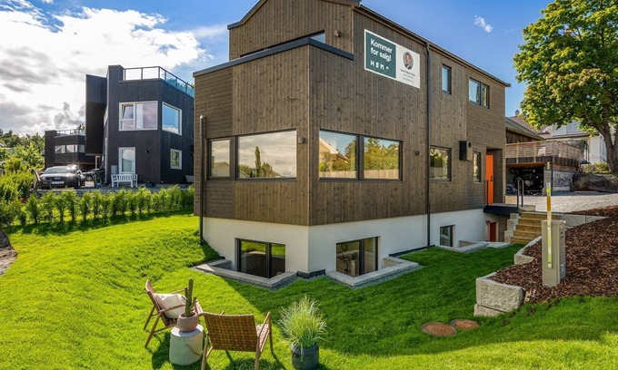 Trondheim House | Elegant 3-Bedroom Villa in Trondheim for Family Getaways