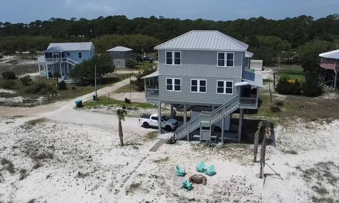 Alligator Point House | Modern Beachfront Home with Ocean Views & Pet-Friendly Amenities