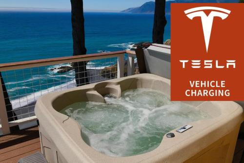 Shelter Cove Apartment | Oceanview Retreat with Hot Tub & Stellar 10/10 Rating