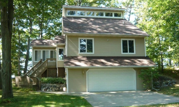 Montague House | Inviting Lake Michigan Home with Private Beach Access