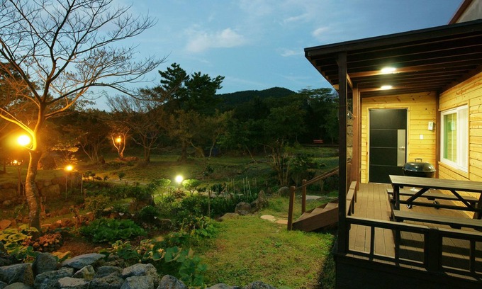 Jocheon House | Experience Gotjawal Geomun Oreum Pension with Eco-Friendly Amenities