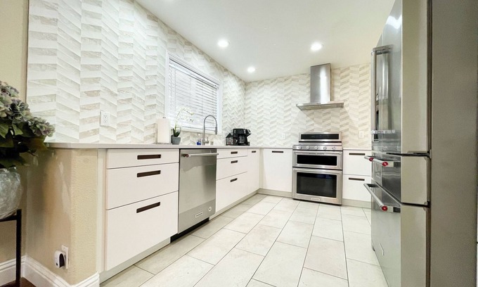 Rose Garden House | Gourmet Kitchen and Private Yard for Ultimate Comfort
