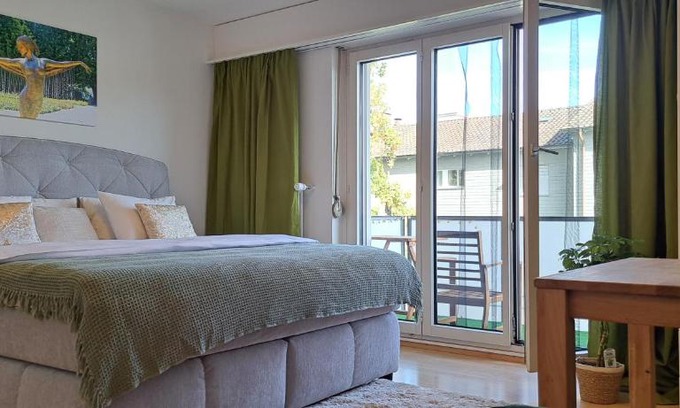Kreuzlingen Apartment | Cozy Grünes 1-Zimmer-Appartement - Perfect for Families