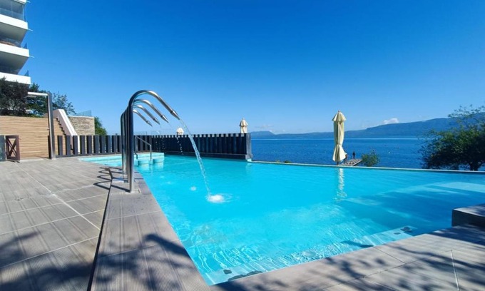 Pucon Apartment | Stunning Beachfront Haven in Pucon with Private Lake Access