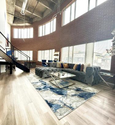 Atlantic Station Area Apartment | Stylish 3BR Loft in Atlantic Station with Family-Friendly Perks