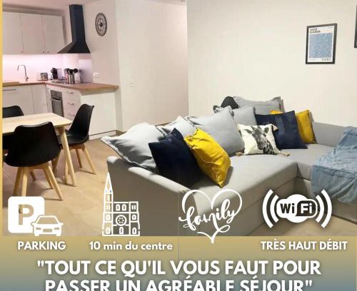 Cronenbourg Ouest Apartment | Bright Grand Appart with Free Parking, 10 Min to Center