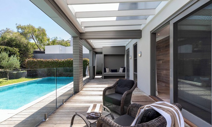 Swanbourne Villa | Grand Beachside Retreat in secluded location with iconic restaurant on doorstep.