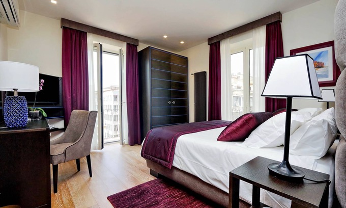 Rione XVI Ludovisi Apartment | Guest Rated: Grand Deluxe Two Apartments with Spa & Kitchen