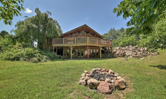 Brooklyn House | Ultimate Grand Escape: Deck, Game Room & Nature View!