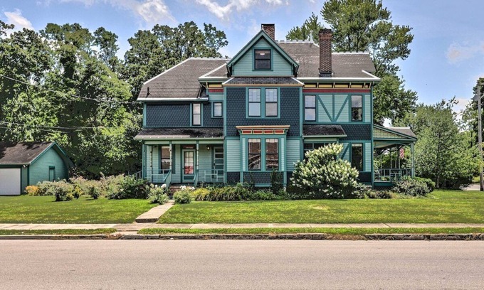 Wilmington House | Historic Grand Home with Spa & Pet-Friendly Amenities