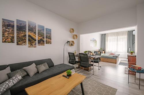 Sofia City Center Apartment | Grand Luxury Condo by NDK and National Stadium with Free Security Parking