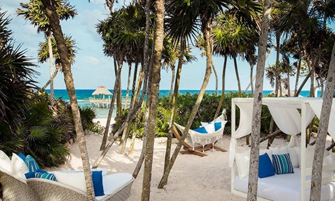 Puerto Juarez Resort | Spacious 4-Bedroom Grand Luxxe Residence with Golf & Spa