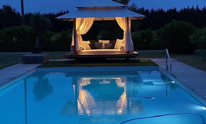 Sarrians Other | Grand Mas: Relaxing Retreat with Spa & Private Pool