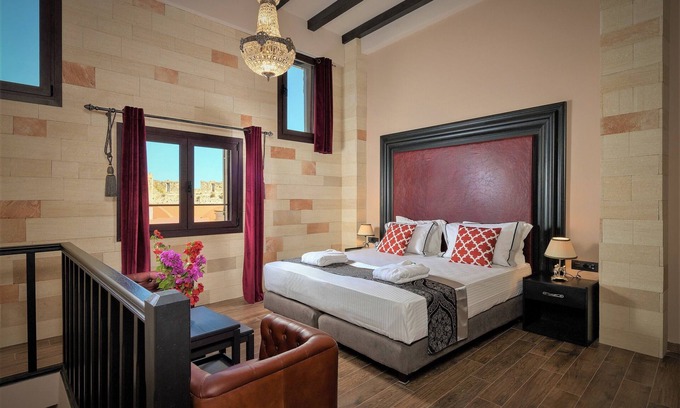 Rhodes Apartment | Grand Master Suite: Rated 10/10 with Family-Friendly Amenities