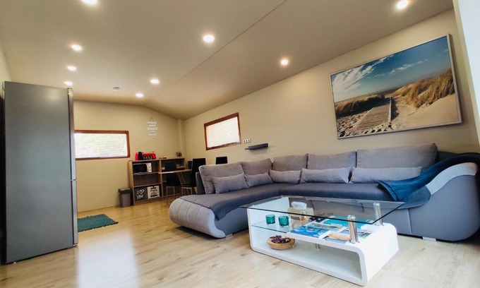 Sklene Teplice House | Serene Grand Spa Holiday Home II with Oceanfront Pool