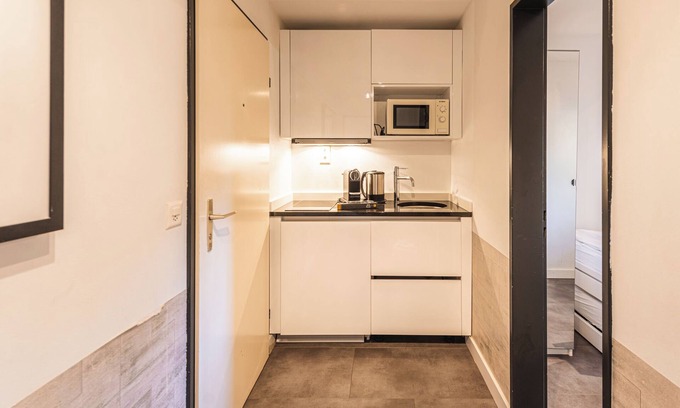 Zermatt Apartment | Grand studio 2 pièces, proche de la gare.