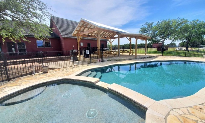 Wimberley House | Grand View Escape: Breathtaking Views with Pool & Hot Tub