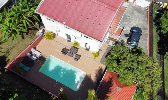 Trois-Ilets Villa | Grande Anse Haut de Villa: Private Pool & Ocean Views