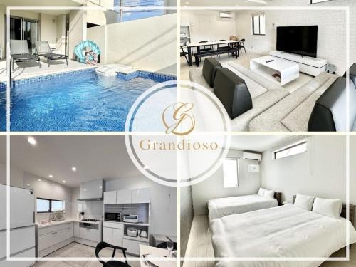 Onna House | Unforgettable Stay at Grandioso Onna 7-D: Poolside Bliss