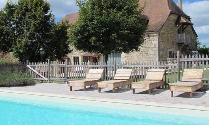 Nailhac House | Grange du 19e Rénovée: Pool, Ocean Views & Tranquility