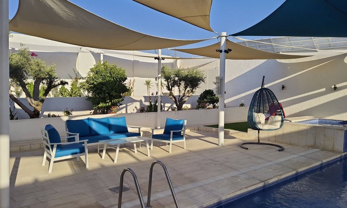 Al-Maghtas Villa | Discover Granja Blanca: Mediterranean Villa by the Dead Sea