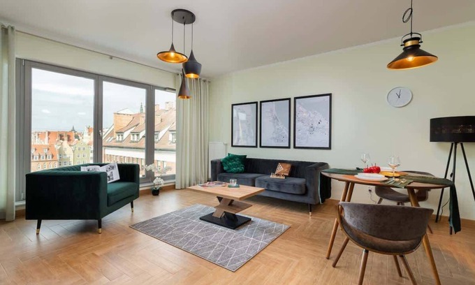Old Town Apartment | Comfortable Apartment Grano Green in Gdańsk with Breakfast