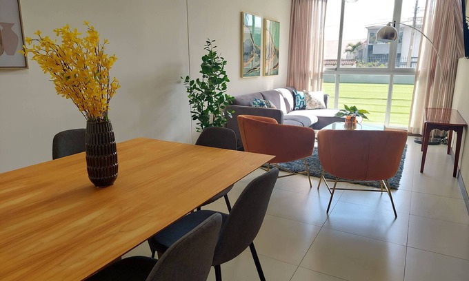 Mata Redonda Condo | Top-Rated 3 BD Apartment in Prime San José Location