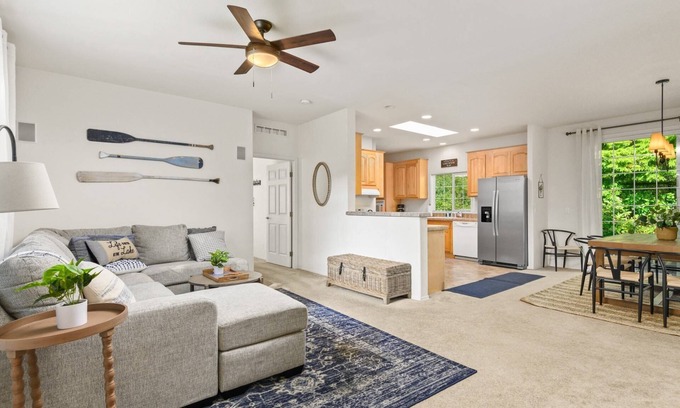 Pacific City House | Relaxing Lake House with Private Beach & Pet-Friendly Amenities