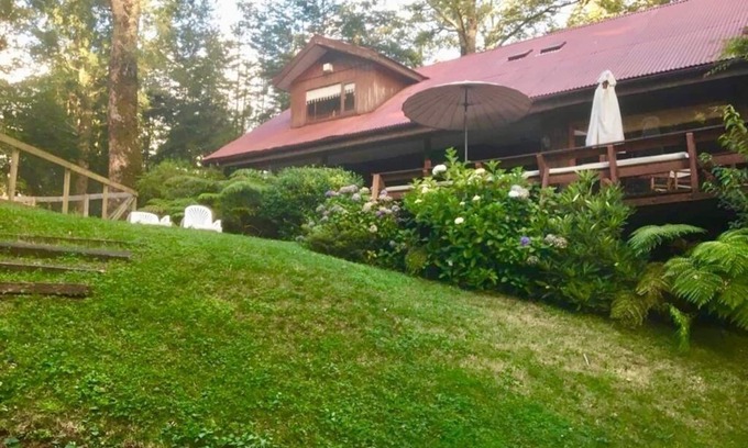 Pucon House | Unique Retreat with Pool and Scenic Views for Eclipse Lovers