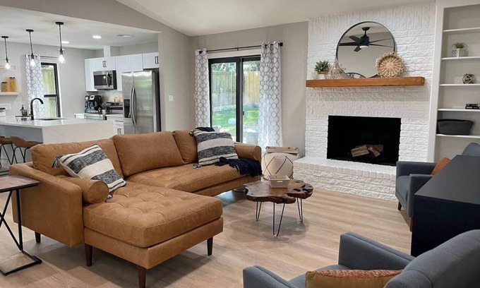 McNeil House | Modern Retreat in Prime Location with Pool & Spa Access