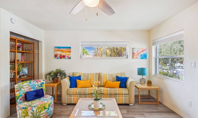 Gulfport Condo | Prime Location: Pet-Friendly Oceanfront Beach Quarters #8