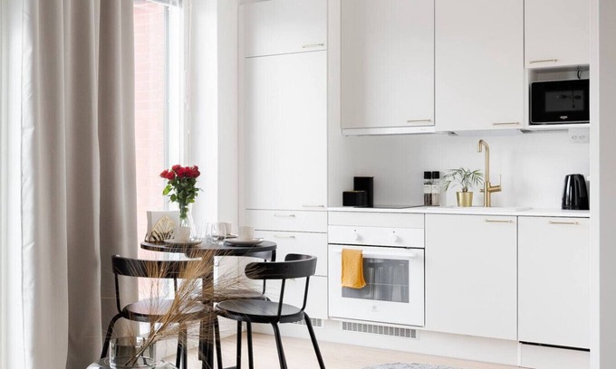 Tampere Apartment | Great location, quiet and new with balcony&cafe
