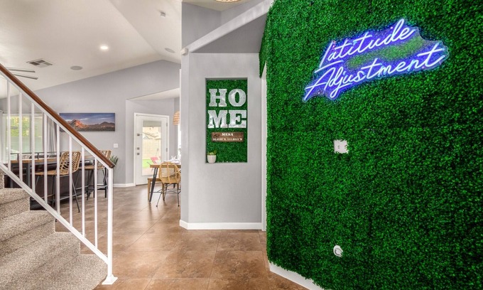 Superstition Springs House | Prime Location: King Suite with HEATED Pool & Game Room
